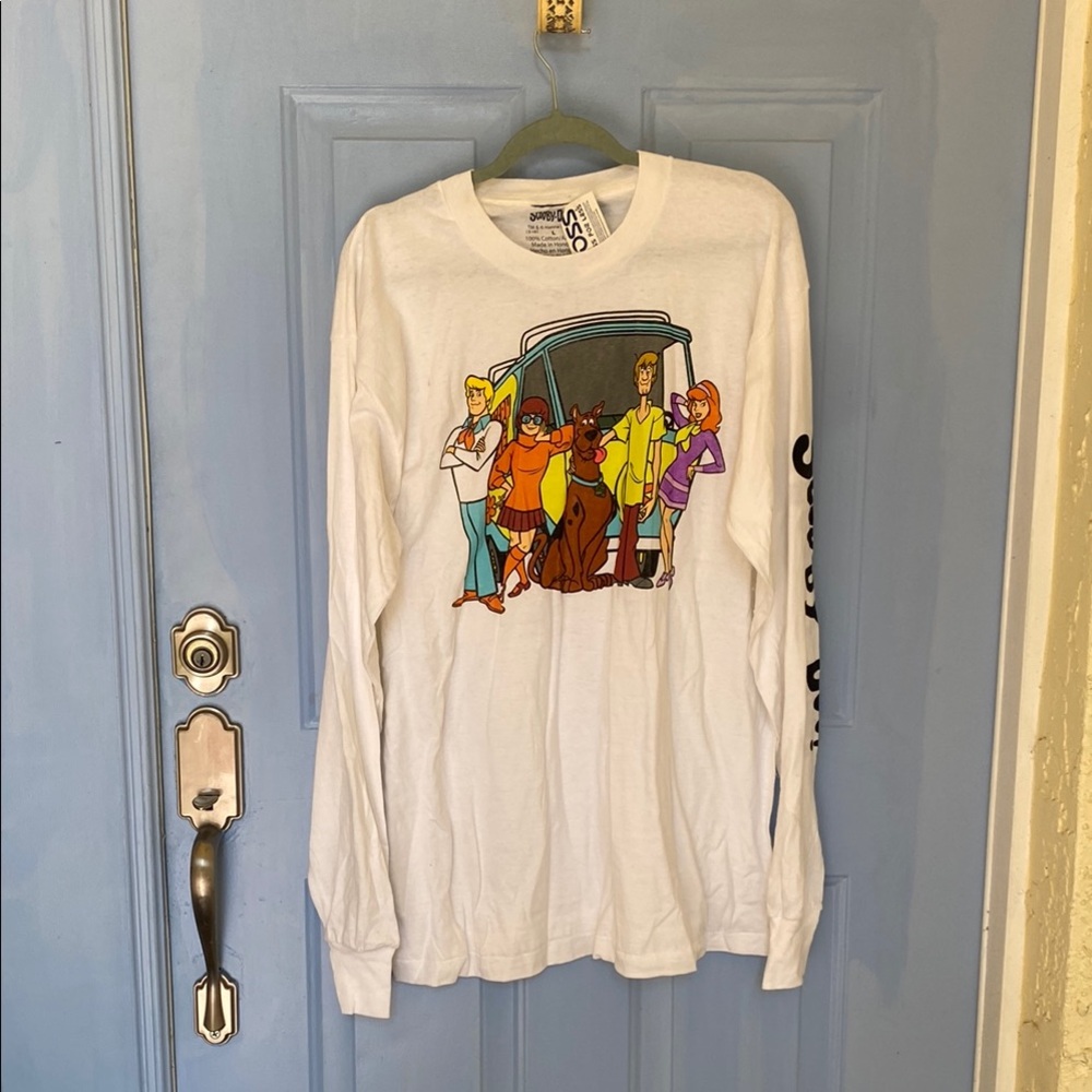 Scooby-Doo White Long Sleeve Shirt